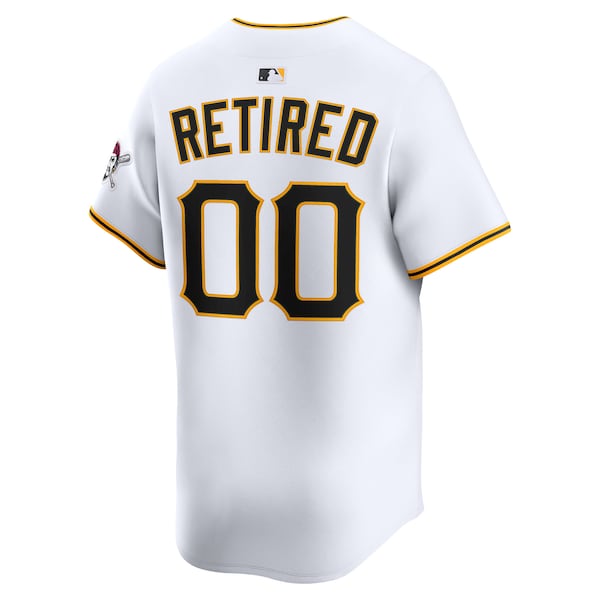 Pittsburgh Pirates Nike Home Limited Pick-A-Player Retired Roster Jersey - White - Image 3