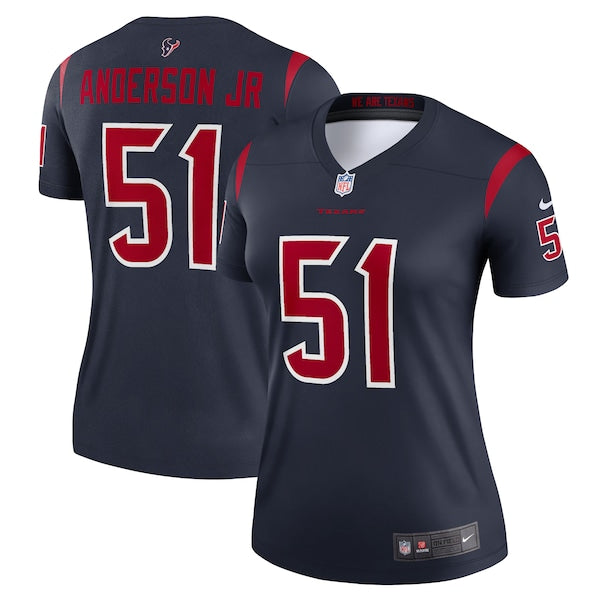 Will Anderson Jr. Houston Texans Nike Women's Legend Jersey - Navy/Red