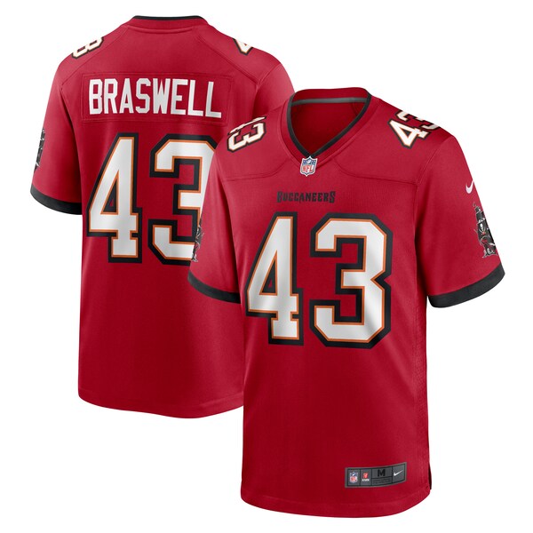 Chris Braswell Tampa Bay Buccaneers Nike Game Jersey - Red