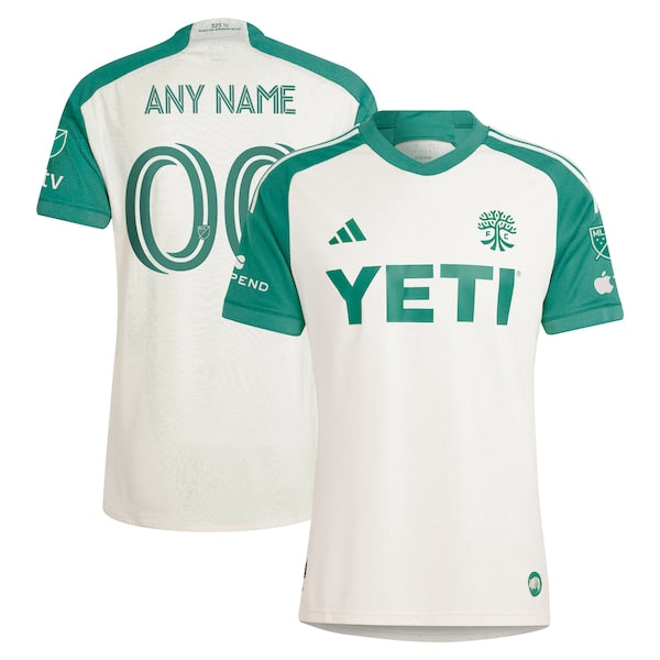 Austin FC adidas 2024 The Armadillo Kit Authentic Custom Jersey?ยจC Tan