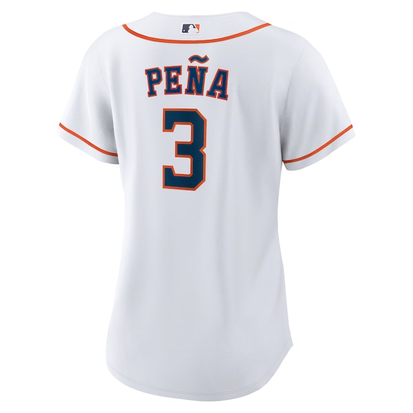 Jeremy Pe?a Houston Astros Nike Women's Home Replica Jersey - White - Image 3