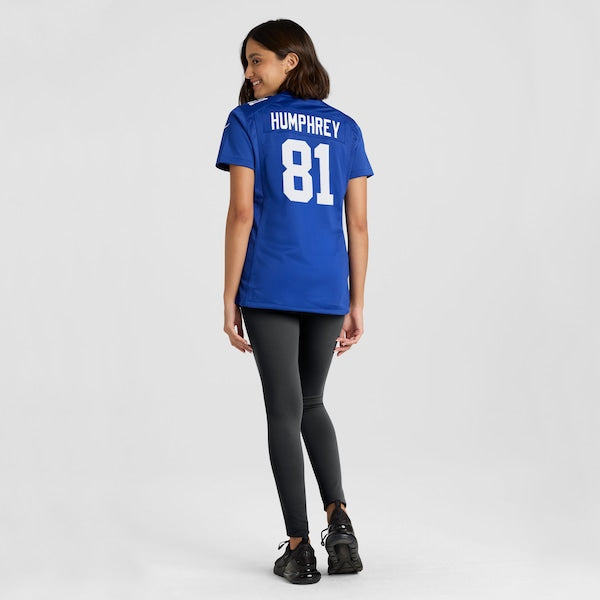 Lil'Jordan Humphrey New York Giants Nike Women's Team Game Jersey - Royal - Image 6