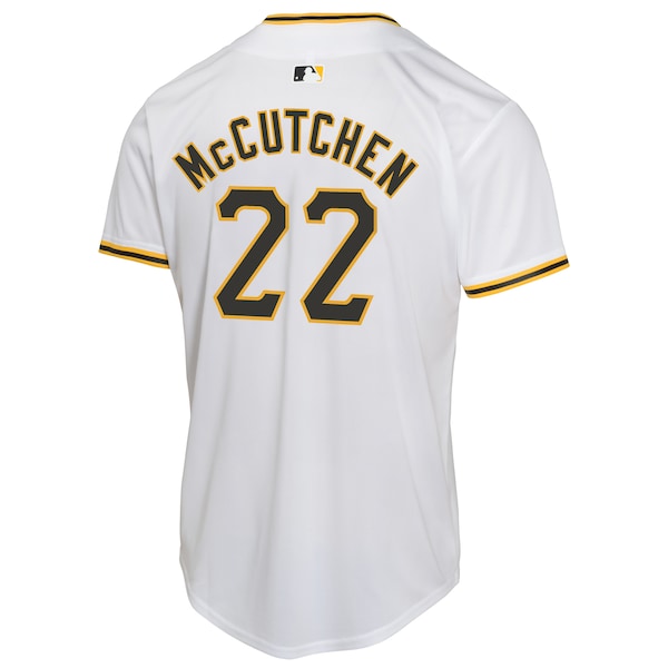 Andrew McCutchen Pittsburgh Pirates Nike Youth Home Game Player Jersey - White - Image 3