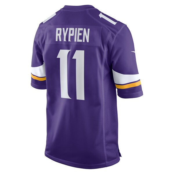 Brett Rypien Minnesota Vikings Nike Team Game Jersey - Purple - Image 6