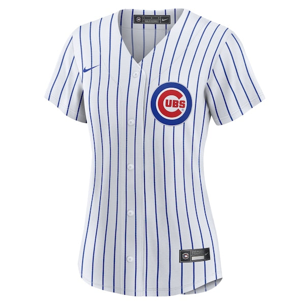 Chicago Cubs Nike Women's Home Replica Team Jersey - White - Image 2