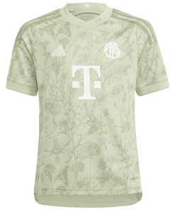 Alternative view of Thomas M¨¹ller Bayern Munich adidas Youth 2023/24 Oktoberfest Replica Player Jersey - Green