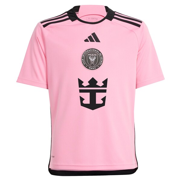 Lionel Messi Inter Miami CF adidas Youth 2024 2getherness Replica Player Jersey - Pink - Image 2