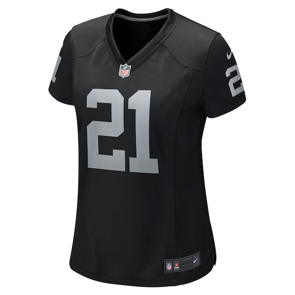 Amik Robertson Las Vegas Raiders Nike Women's Team Game Jersey - Black - Image 2