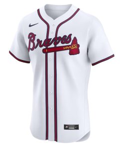 Alternative view of Atlanta Braves Nike Home Elite Pick-A-Player Retired Roster Jersey - White
