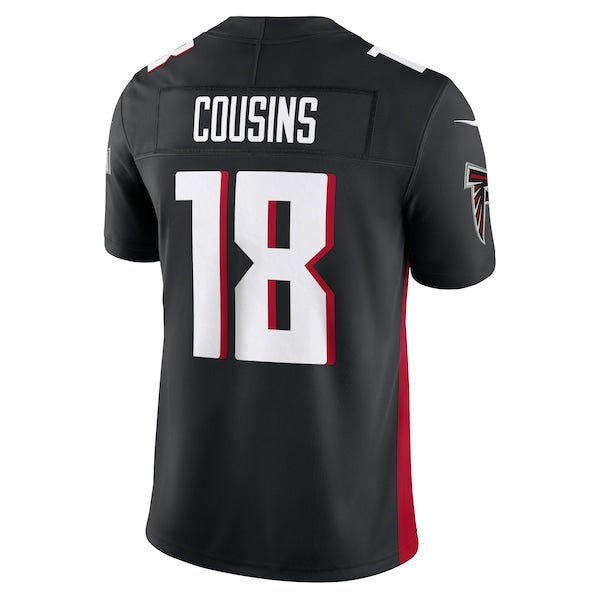 Kirk Cousins Atlanta Falcons Nike Vapor F.U.S.E. Limited Jersey - Black - Image 3