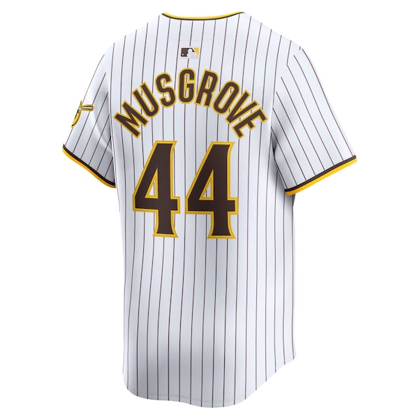 Joe Musgrove San Diego Padres Nike Home Limited Player Jersey - White - Image 3