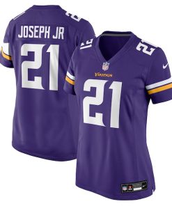Kelvin Joseph Jr. Minnesota Vikings Nike Women's Team Game Jersey -  Purple