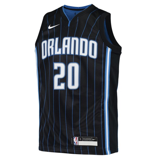 Markelle Fultz Orlando Magic Nike Youth Swingman Jersey - Icon Edition - Black - Image 2