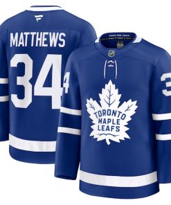 Auston Matthews Toronto Maple Leafs  Home Premium Jersey - Blue/White