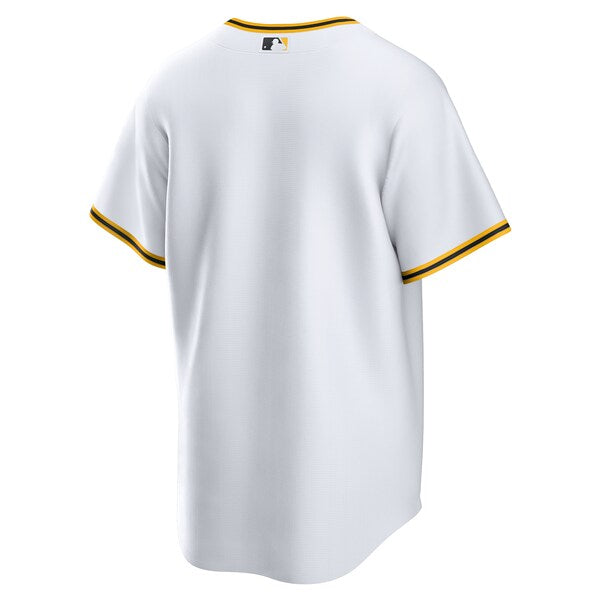 Pittsburgh Pirates Nike Home Replica Team Jersey - White - Image 3