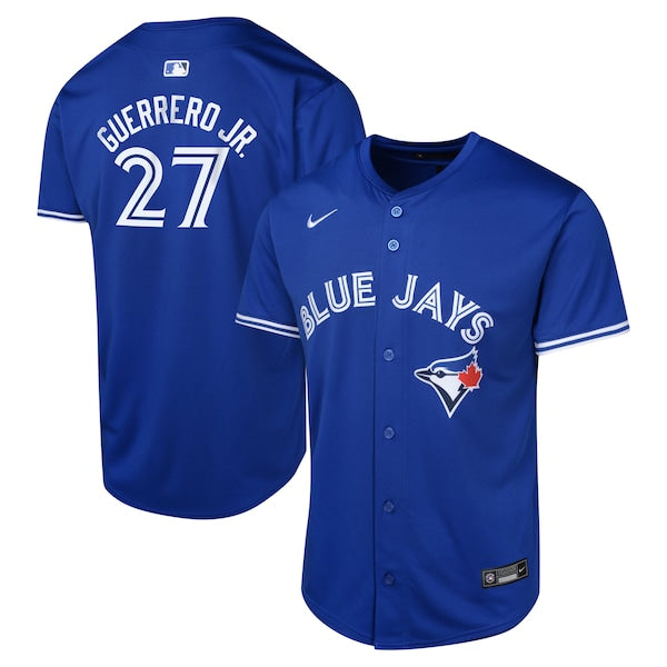 Vladimir Guerrero Jr. Toronto Blue Jays Nike Youth Alternate Limited Player Jersey - Royal/White - Image 2