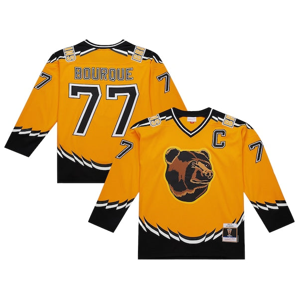 Ray Bourque Boston Bruins 1996-97 Power Play Jersey - Gold