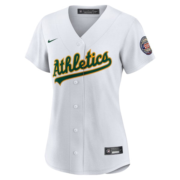 Dave Parker Athletics Nike Women's 2025 Baseball Hall of Fame Replica Jersey - White - Image 2