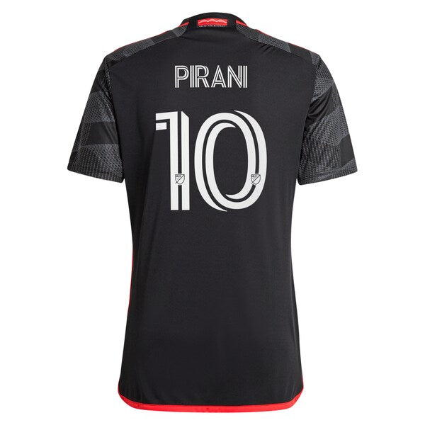 Gabriel Pirani D.C. United adidas 2024 The Icon Kit Replica Player Jersey?ยจC Black - Image 3