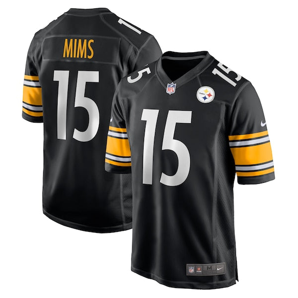 Denzel Mims Pittsburgh Steelers Nike Game Jersey - Black