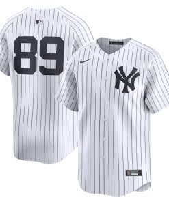 Jasson Dom¨ªnguez New York Yankees Nike Home Limited Player Jersey - White/Navy