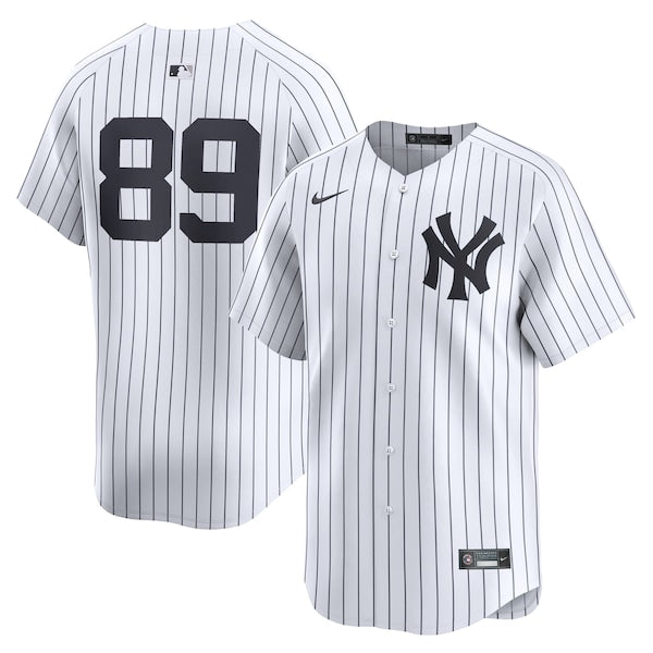 Jasson Dom¨ªnguez New York Yankees Nike Home Limited Player Jersey - White/Navy