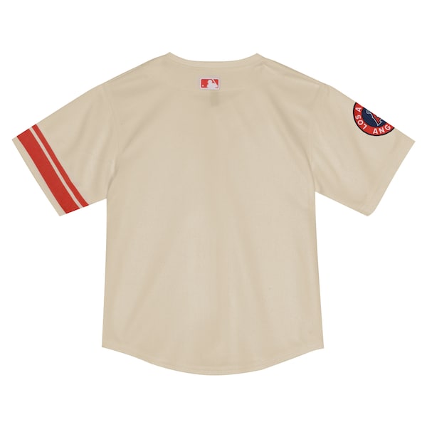 Los Angeles Angels Nike Toddler City Connect Team Limited Jersey - Natural - Image 3