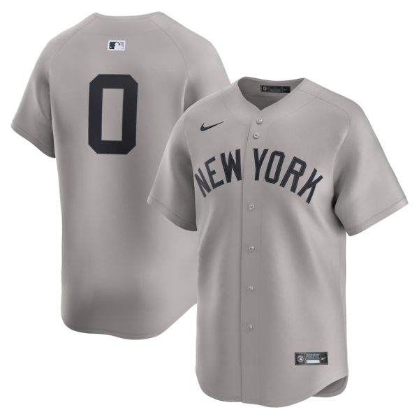Marcus Stroman New York Yankees Nike Road Limited Player Jersey - Gray/White - Image 2