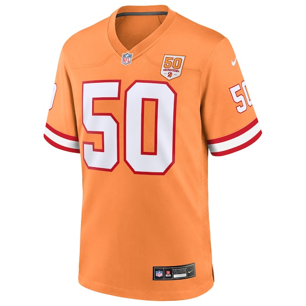Vita Vea Tampa Bay Buccaneers Nike 50th Season Game Jersey - Creamsicle/Red - Image 3