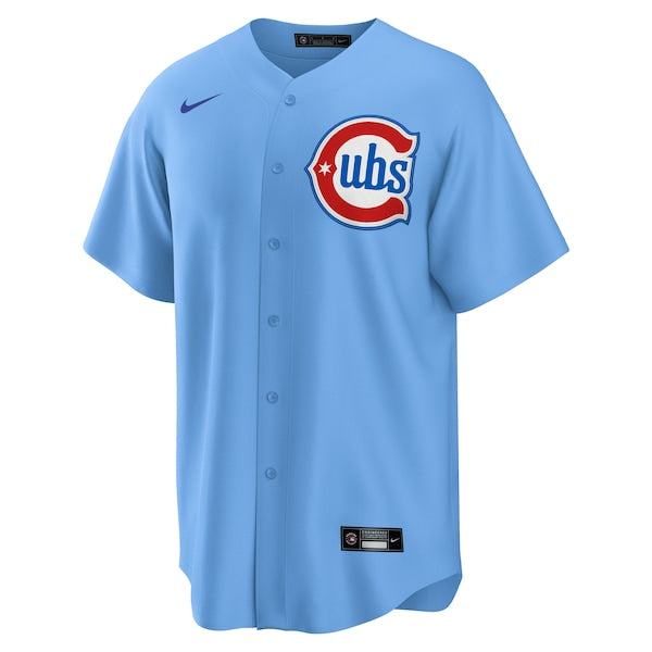 Chicago Cubs Nike 2nd Alternate Replica 2.0 Jersey - Light Blue - Image 2