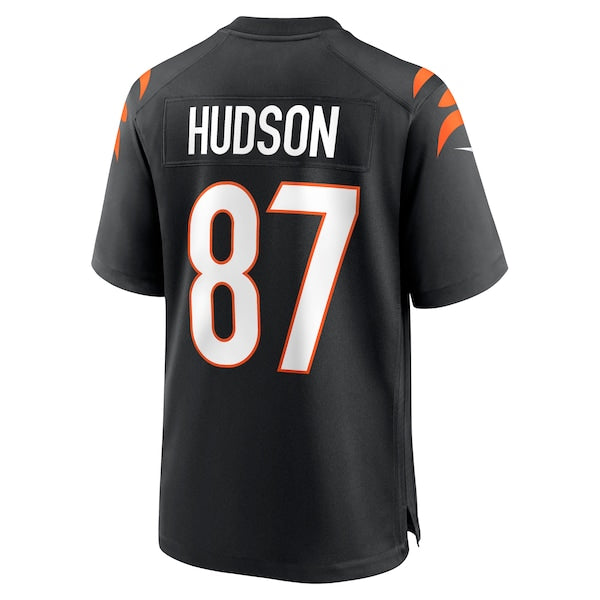 Tanner Hudson Cincinnati Bengals Nike Home Game Player Jersey - Black - Image 3