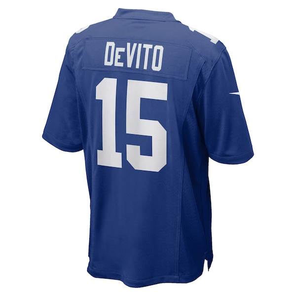 Tommy DeVito New York Giants Nike Player Game Jersey - Royal - Image 3