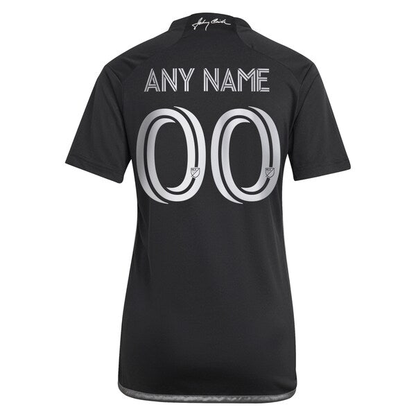 Nashville SC adidas Women's 2024 Man In Black Kit Replica Custom Jersey - Black - Image 3