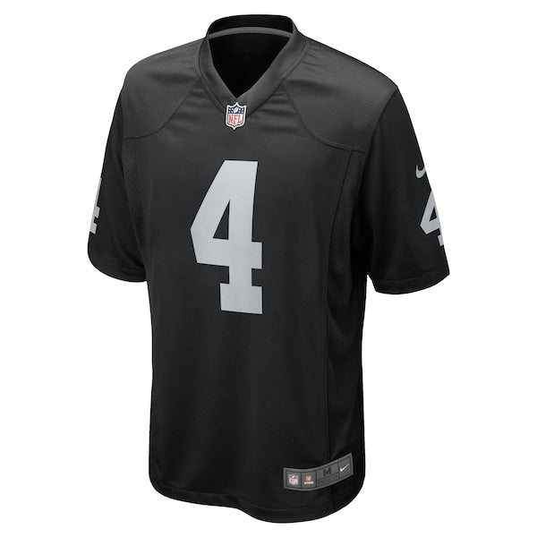Aidan O'Connell Las Vegas Raiders Nike Game Jersey - Black/White - Image 3