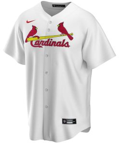Alternative view of St. Louis Cardinals Nike Home Pick-A-Player Retired Roster Replica Jersey - White