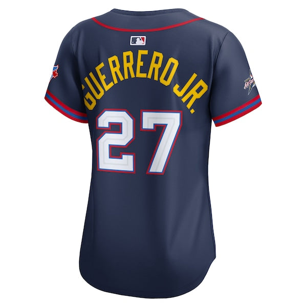 Vladimir Guerrero Jr. American League Nike Women's 2025 All-Star Edition Limited Player Jersey - Navy - Image 3