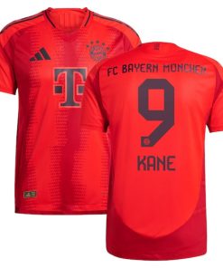 Harry Kane Bayern Munich adidas 2024/25 Home Authentic Player Jersey - Red