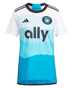 Alternative view of Charlotte FC adidas Women's 2024 The Carolina Kit: Explore Custom Replica Jersey - Blue