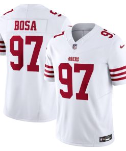 Nick Bosa San Francisco 49ers Nike  Vapor F.U.S.E. Limited Jersey - White