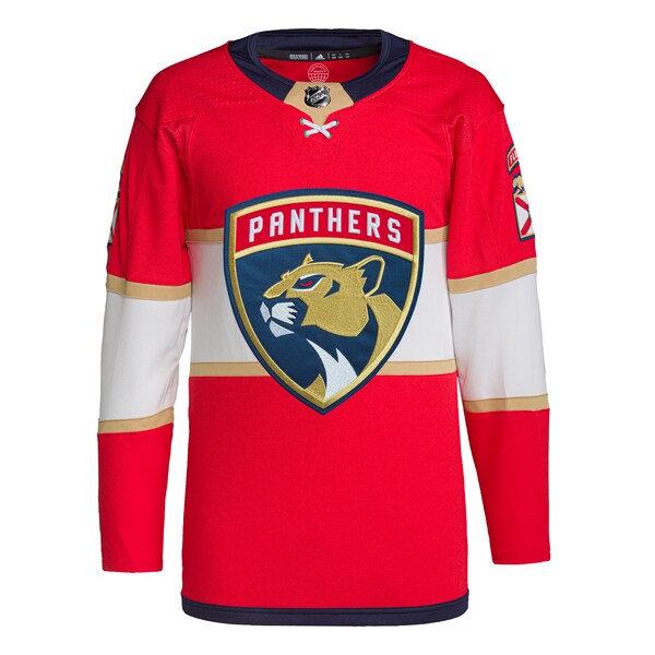 Florida Panthers adidas Home Primegreen Authentic Jersey - Red - Image 2