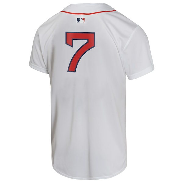 Masataka Yoshida Boston Red Sox Nike Youth Home Game Player Jersey - White - Image 3