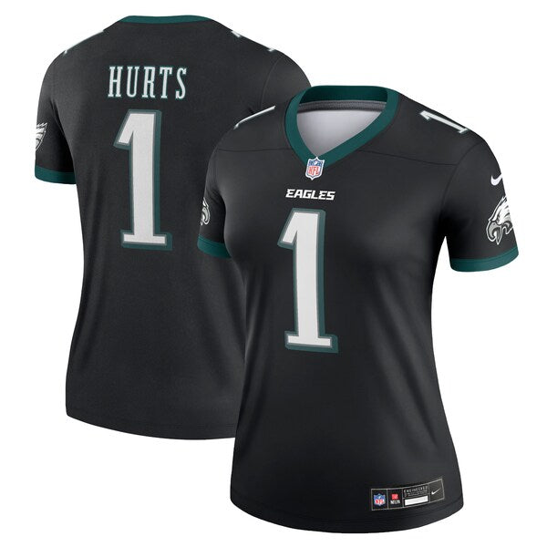 Jalen Hurts Philadelphia Eagles Nike Women's Legend Jersey - Black - Image 2
