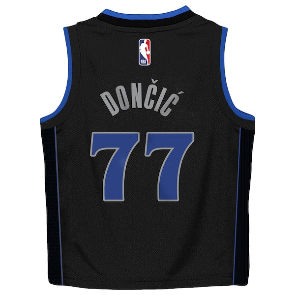 Luka Don?i? Dallas Mavericks Nike Toddler 2023/24 Swingman Replica Jersey - City Edition - Black - Image 3