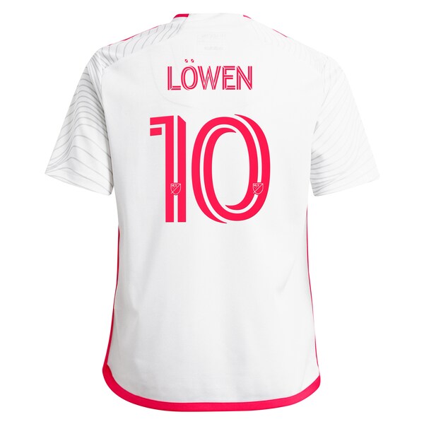 Eduard L?wen St. Louis City SC adidas Youth 2024 The Confluence Kit Replica Player Jersey - White - Image 3