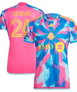 Lorenzo Insigne Toronto FC adidas 2024 The Energy Kit Authentic Player Jersey - Pink