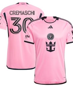 Alternative view of Benjamin Cremaschi Inter Miami CF adidas 2024 2getherness Authentic Player Jersey - Pink