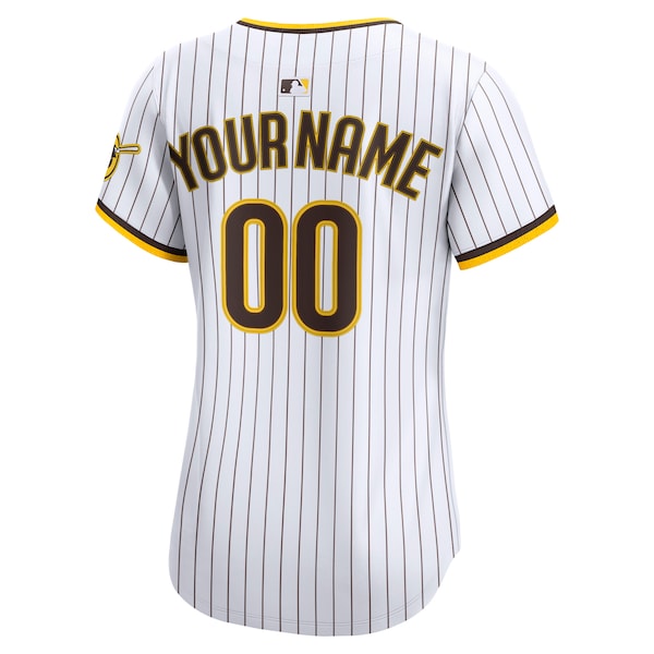 San Diego Padres Nike Women's Home Limited Custom Jersey - White - Image 3