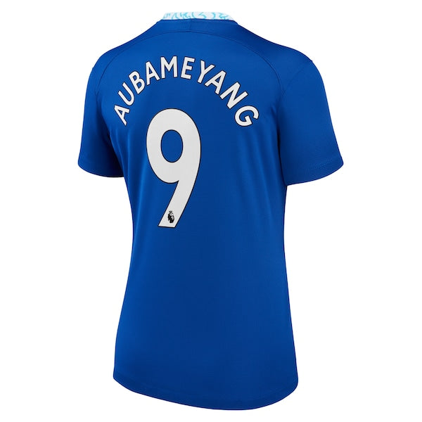 Pierre-Emerick Aubameyang Chelsea Nike Women's 2022/23 Home Breathe Stadium Replica Player Jersey - Blue - Image 3