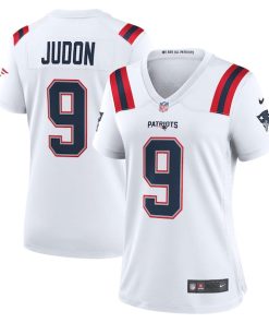 Alternative view of Matthew Judon New England Patriots Nike Women's  Game Jersey - White/Navy