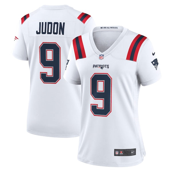 Matthew Judon New England Patriots Nike Women's Game Jersey - White/Navy - Image 2